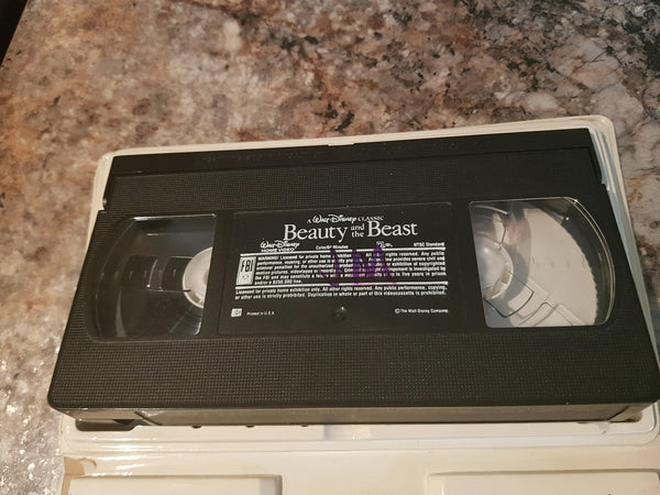 Beauty and the Beast (VHS, 1992) Black Diamond Edition