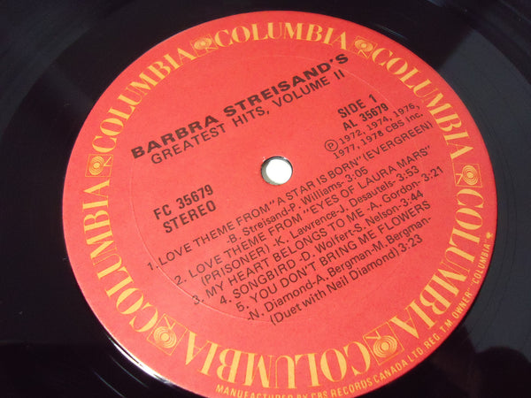 Barbra Streisand - Greatest Hits Vol. 2