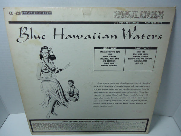 Harry Kaapuni & His Royal Polynesians -  Blue Hawaiian Waters