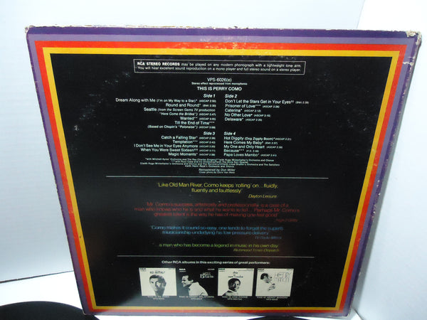 Perry Como - This Is [Double LP] [Reprocessed Stereo from Monophonic]