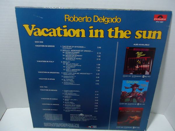 Roberto Delgado - Vacation In The Sun: 18 International Hits