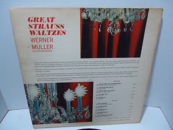 Werner Müller And His Orchestra ‎– Great Strauss Waltzes (Phase 4 Stereo)