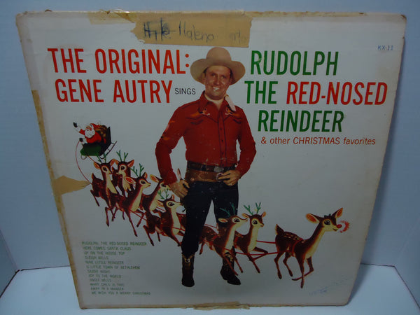 Gene Autry ‎– The Original Gene Autry Sings Rudolph The Red Nose Reindeer