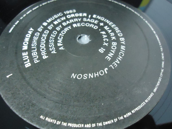 New Order ‎– Blue Monday [12" Single]