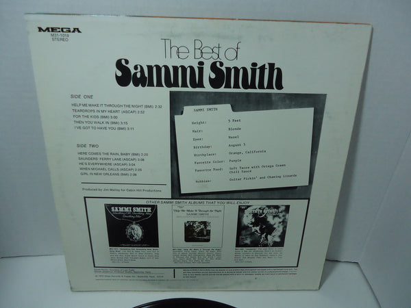 Sammi Smith ‎– The Best Of Sammi Smith