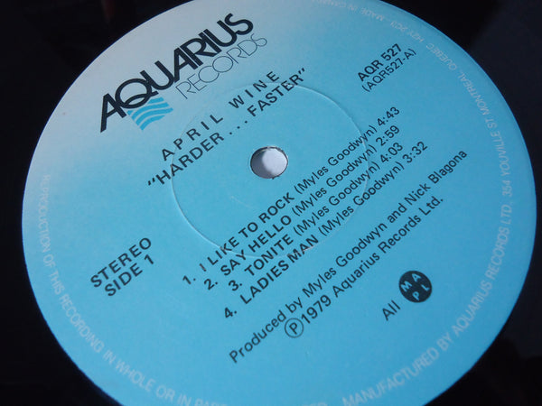 April Wine - Harder...Faster