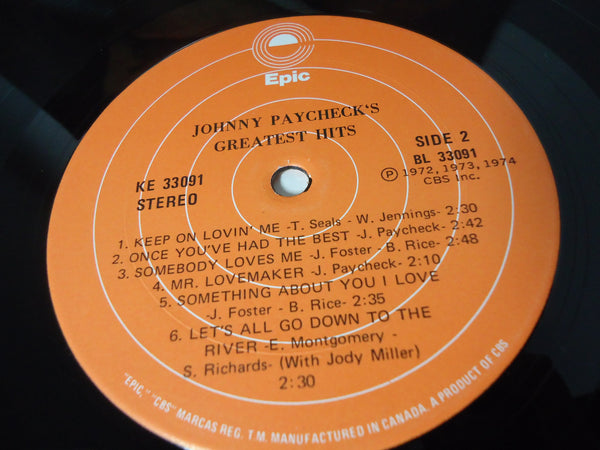 Johnny Paycheck ‎– Greatest Hits
