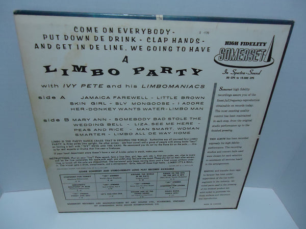 Ivy Pete And His Limbomaniacs ‎– Limbo Party
