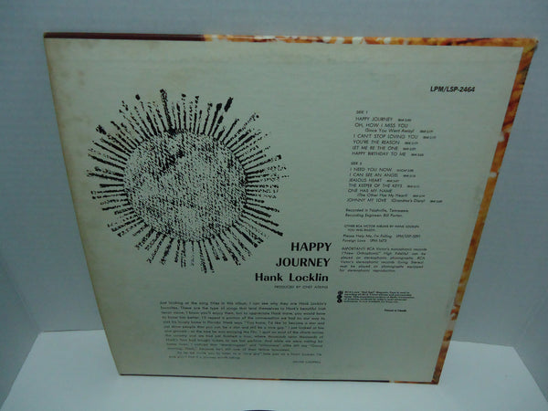 Hank Locklin ‎– Happy Journey [Mono]