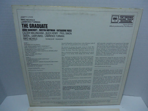 Simon & Garfunkel ‎– The Graduate (Original Soundtrack Recording)