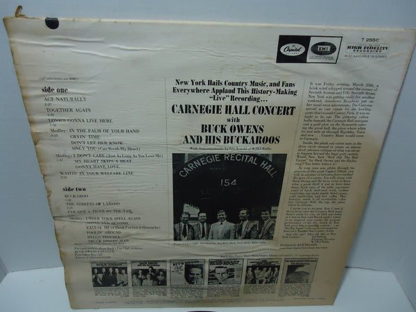 Buck Owens And His Buckaroos ‎– Carnegie Hall Concert [Live Recording]
