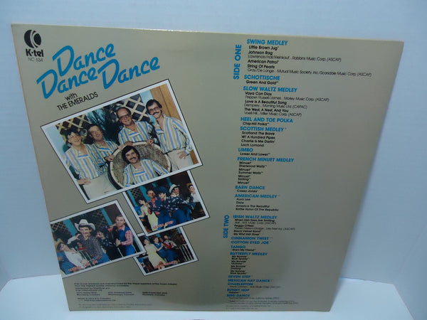 The Emeralds ‎– Dance Dance Dance With The Emeralds [K-Tel]