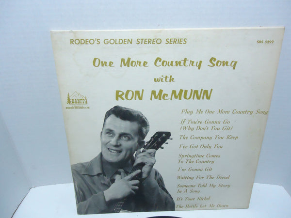 Ron McMunn ‎– One More Country Song With Ron McMunn