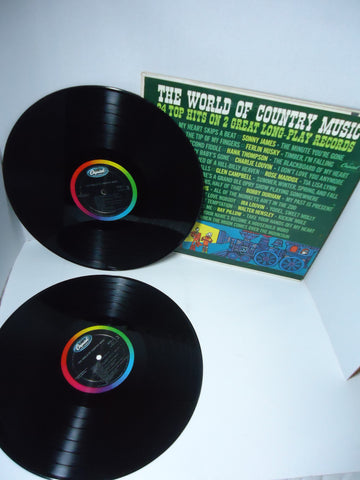 Various Artists ‎– The World Of Country Music [Double LP] [Gatefold]
