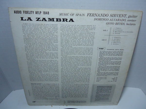 Fernando Sirvent ‎– La Zambra