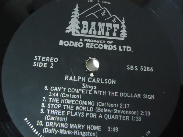 Ralph Carlson ‎– Ralph Carlson Sings