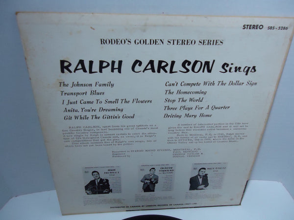 Ralph Carlson ‎– Ralph Carlson Sings