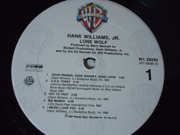 Hank Williams Jr. ‎– Lone Wolf