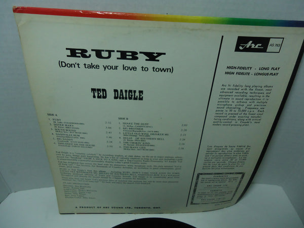 Ted Daigle ‎– Ruby (Don't Take Your Love To Town)