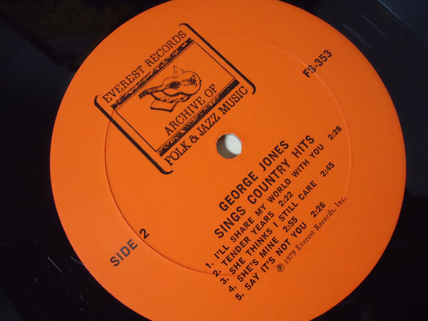 George Jones ‎– Sings Country Hits