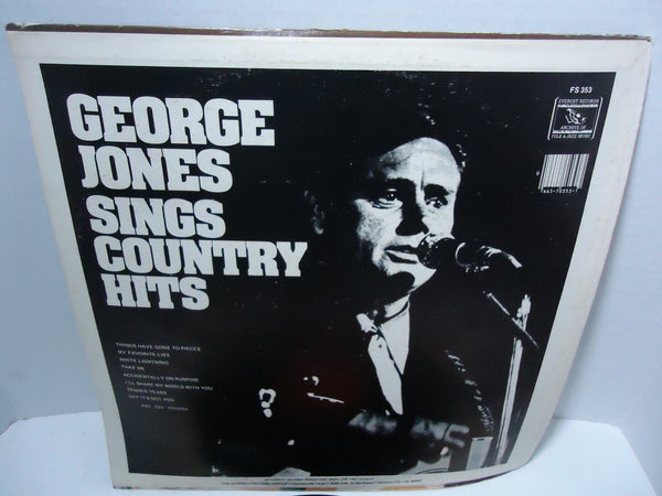 George Jones ‎– Sings Country Hits