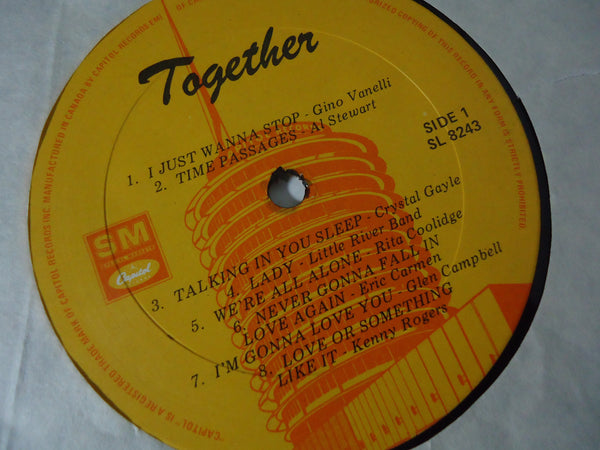 Various ‎Artists - Together: Today's Love Hits All Originals [K-Tel]