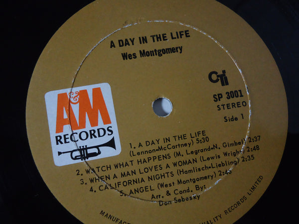 Wes Montgomery ‎– A Day In The Life [Gatefold]