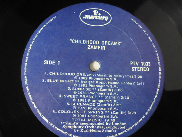 Zamfir ‎– Childhood Dreams