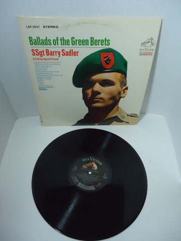SSgt. Barry Sadler, U.S. Army Special Forces ‎– Ballads Of The Green Berets
