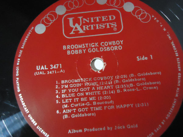 Bobby Goldsboro ‎– Broomstick Cowboy [Mono]