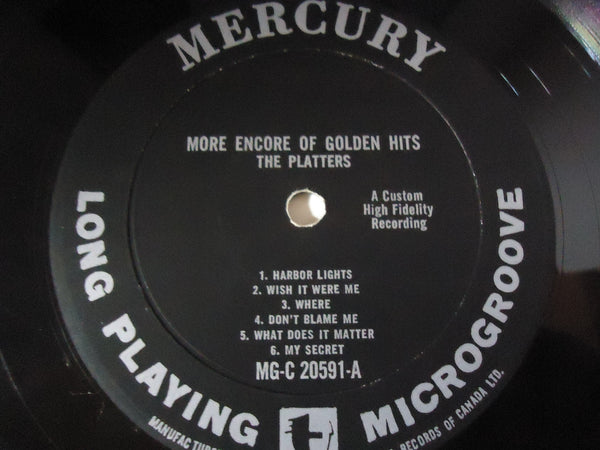 The Platters ‎– More Encore Of Golden Hits [Mono]