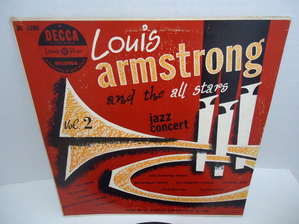 Louis Armstrong And The All-Stars ‎– Jazz Concert [10"]