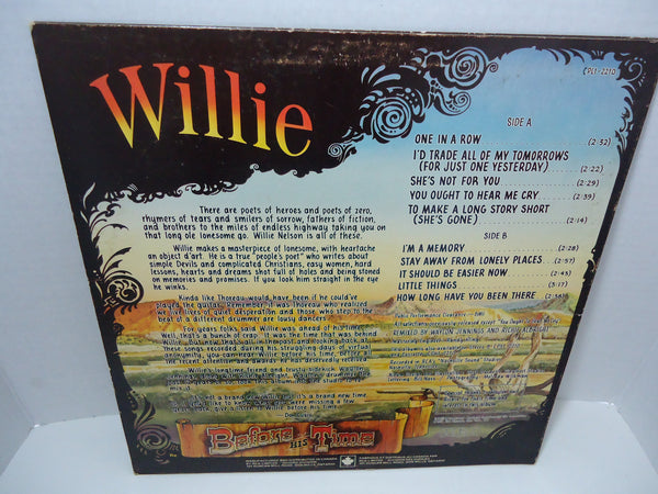 Willie Nelson ‎– Willie: Before His Time