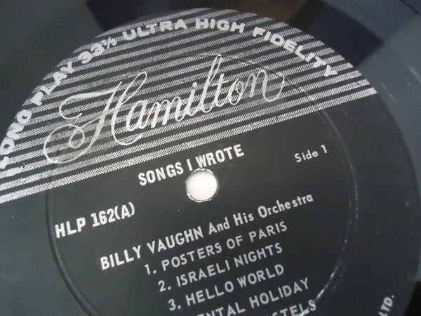 Billy Vaughn ‎– Songs I Wrote [Ultra High Fidelity]