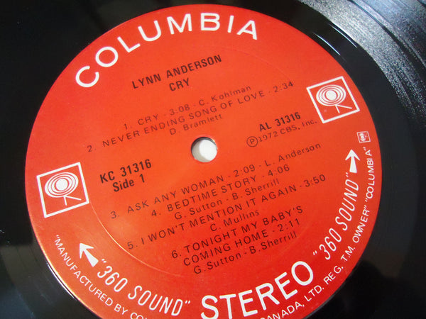 Lynn Anderson ‎– Cry