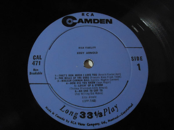Eddy Arnold ‎– That's How Much I Love You [Mono] [Re-press]