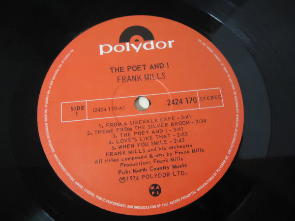 Frank Mills ‎– The Poet And I