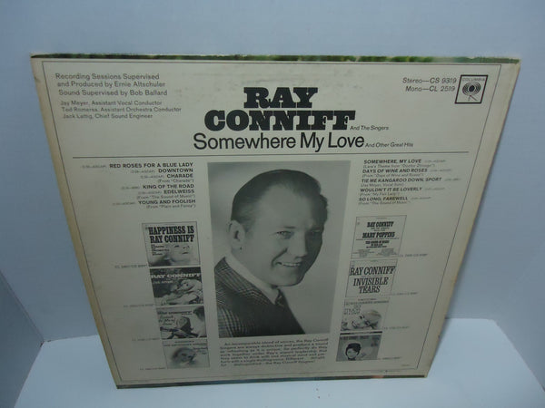 Ray Conniff And The Singers ‎– Somewhere My Love [Mono]