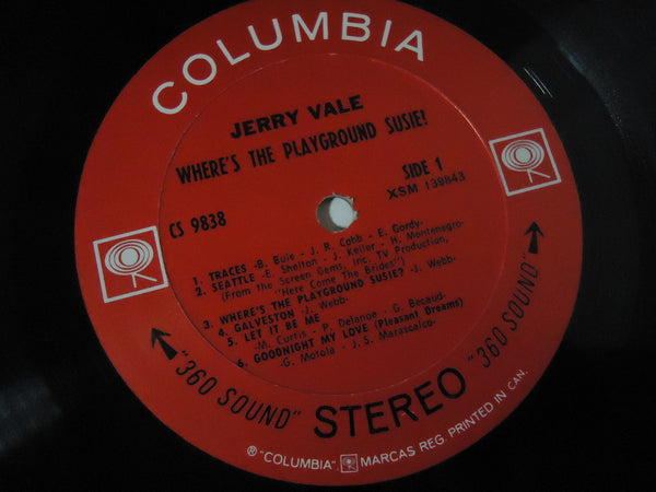 Jerry Vale ‎– Where's The Playground Susie?