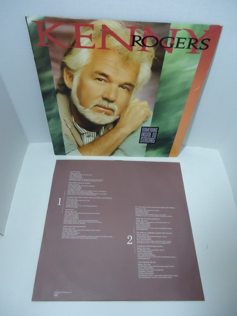 Kenny Rogers ‎– Something Inside So Strong Vinyl LP
