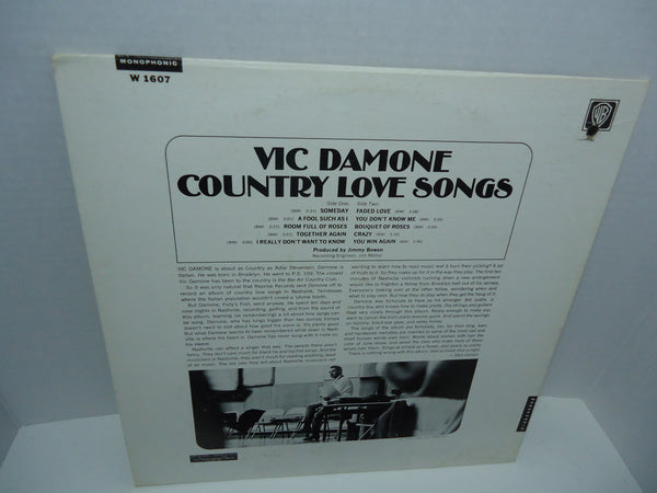 Vic Damone ‎– Country Love Songs [Mono]
