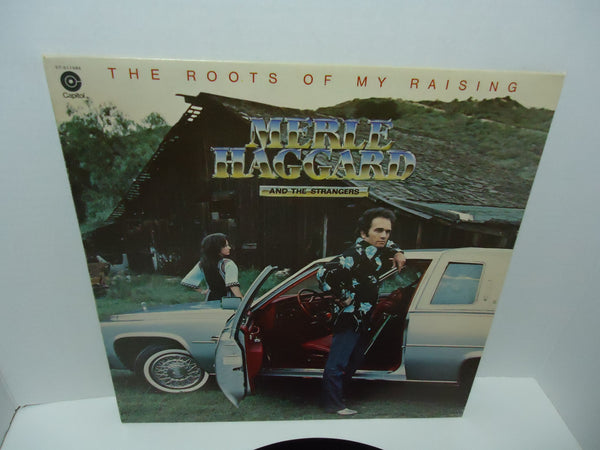 Merle Haggard And The Strangers ‎– The Roots Of My Raising LP Columbia House