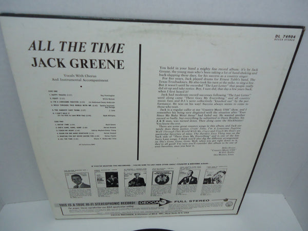Jack Greene ‎– All the Time