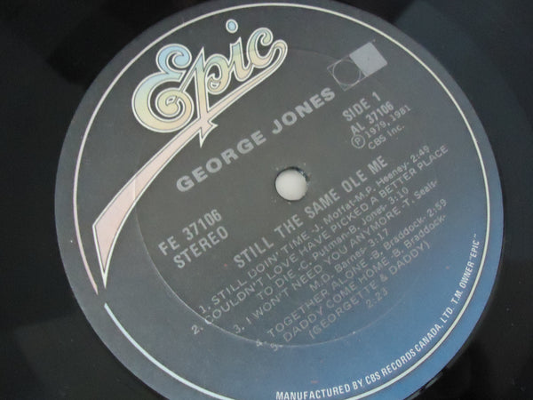George Jones ‎– Still The Same Ole Me