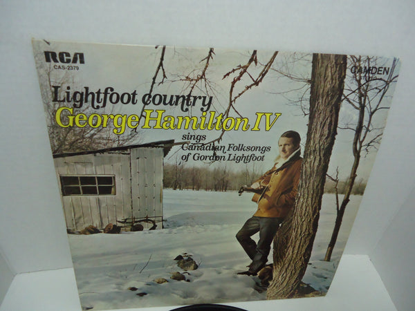 George Hamilton IV ‎– Lightfoot Country: Sings Canadian Folksongs Of Gordon Lightfoot LP RCA