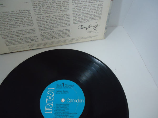 George Hamilton IV ‎– Lightfoot Country: Sings Canadian Folksongs Of Gordon Lightfoot