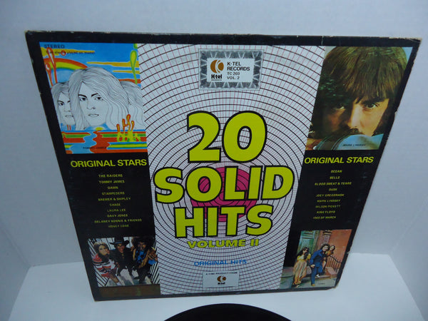 Various Artists ‎– 20 Solid Hits Volume II K-Tel Records LP