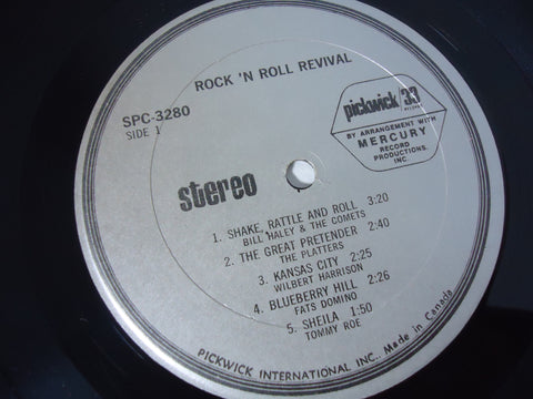 Various Artists ‎– Rock 'n' Roll Revival LP