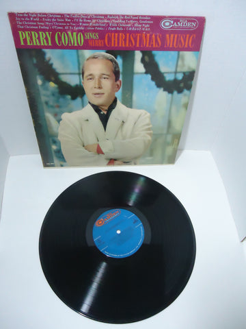 Perry Como ‎– Sings Merry Christmas Music LP 1961