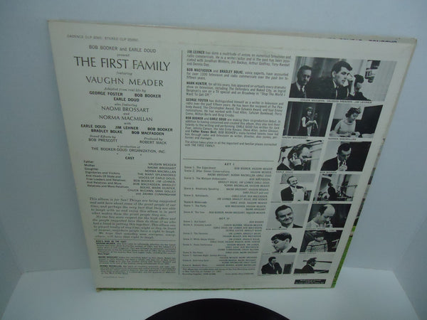 Bob Booker and Earle Doud featuring Vaughn Meader ‎– The First Family [Mono]